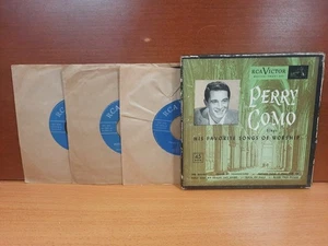 3 x 45 Box Set / Perry Como Sings His Favorite Songs Of Worship / 1950 / WP 293 - Picture 1 of 1