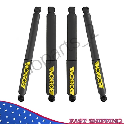 Monroe Front Rear Shocks Absorbers Fits 1963 1964 1965 1966 1967 Chevrolet C50 - Image 1 of 4