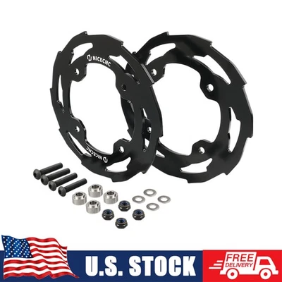 For YAMAHA YFZ450R Dual Sprocket Cover Guard Chain Protection #5TG-25438-10-00 Foto 1 de 4