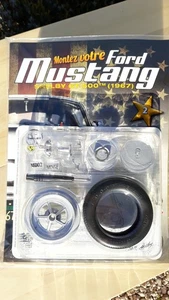1/8 Altaya DeAgostini Ford Mustang Shelby GT500 1967 N°2 front wheel - Imagen 1 de 5