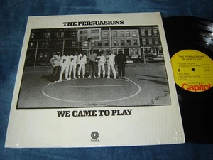 The Persuasions - We Came To Play LP EXC shrink Capitol Acappella soul - Picture 1 of 2