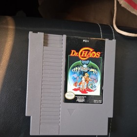 FCI Dr. Chaos Nintendo NES Video Game Cartridge NTSC-U/C US/Canada Classic