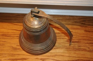 Große maritime massive Messing Schiffsboot Glocke Marine Maritime Schulglocke******* - Bild 1 von 14