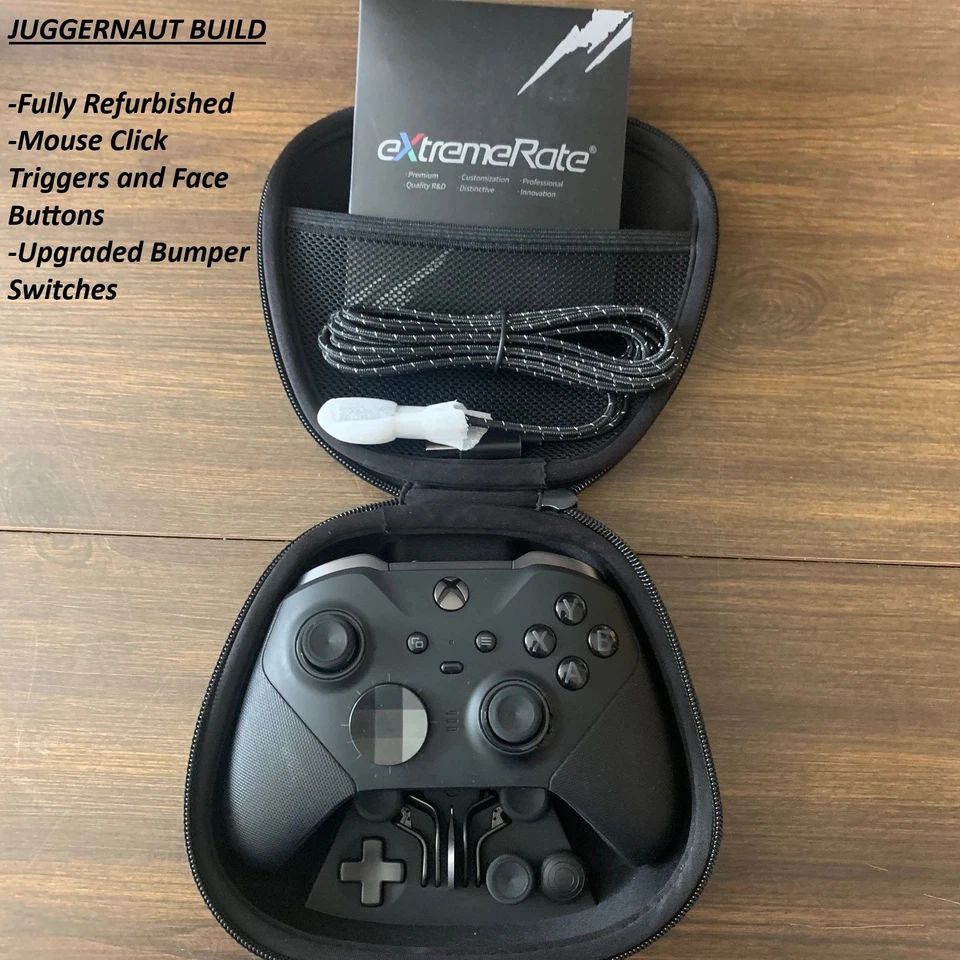 Microsoft Xbox Elite Series 2 Controller With Mouse Click Buttons Mod Installed - Image 1 of 4