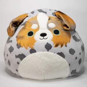 Cuscino peluche cane cucciolo bestiame australiano Squishmallow 16" Lailer - Foto 1 di 9