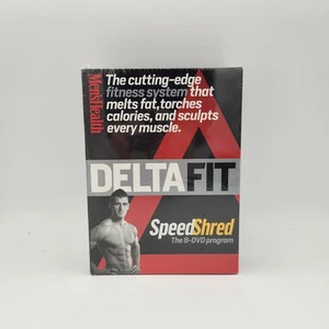 Delta Fit Speed Shred 8-Disc DVD Program from Men's Health Fitness - Picture 1 of 4