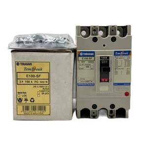 TERASAKI TEMBREAK E100-SF 100A 3-POLE MOLDEDCASE CIRCUIT BREAKER (MCCB)In StockO - Picture 1 of 9