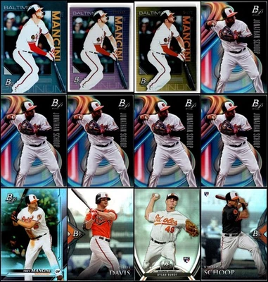 Lote de tarjetas Bowman Platinum Baltimore Orioles (15) - ARTÍCULO IMPRESCINDIBLE - ¡SOLO HOY! Foto 1 de 4