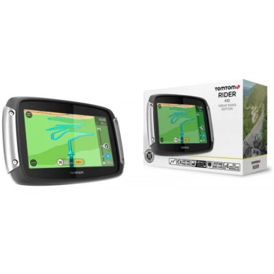 TomTom Rider 410 Great Rides Edit. Lifetime Maps World+Radar+Traffic UVP 399,00€ - Bild 1 von 4