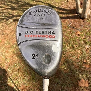 Callaway Big Bertha Heavenwood 2 Hybrid 17* RH Uniflex Steel 2H Stiff - Picture 1 of 6