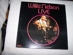 LP WILLIE NELSON WILLIE NELSON LIVE **NM VINYL** #1234 - Picture 1 of 7