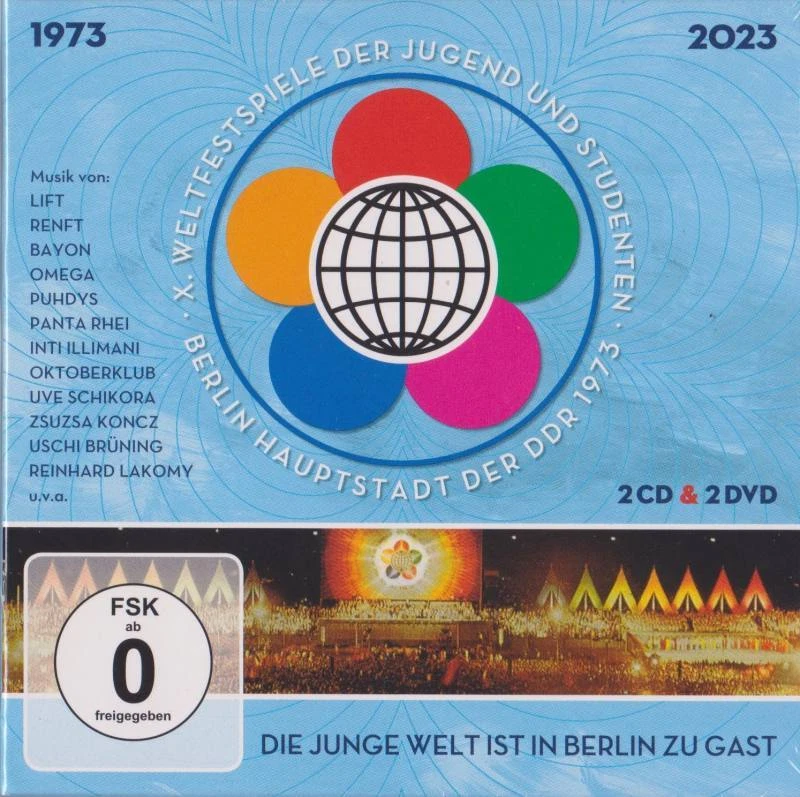 50 JAHRE WELTFESTSPIELE 2CD & 2DVD Box Lift Renft Omega Bayon Uschi Brüning NEU - Bild 1 von 1