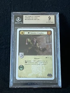 GAME OF THRONES Maester Creylen #24 2011 Season 1 RARE BGS 9 MINT - Picture 1 of 2