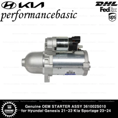 Original OEM STARTER ASSY 361002S010 para Hyundai Genesis 21-23 Kia Sportage 23-24 - Imagem 1 de 2