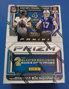 UK BASED🔥2021 Panini Prizm NFL Blaster Box🏈 MEGA FAST 📦 - Picture 1 of 2