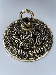 Antigua araña victoriana francesa vintage latón 41/4" techo rosa gancho (CR405)* - Imagen 1 de 7