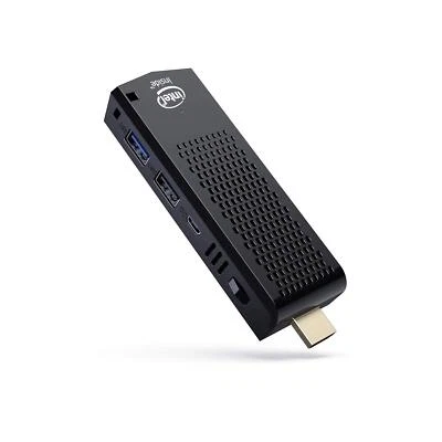 Fanless Mini PC Computer Stick Windows 10 Professional Intel Atom 4K HDMI Linux - Image 1 of 4