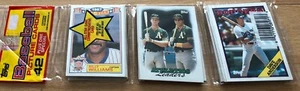 Pack Billy Williams McGwire Canseco Dave Anderson Bo Diaz Jay Tibbs Don Aase - Picture 1 of 2