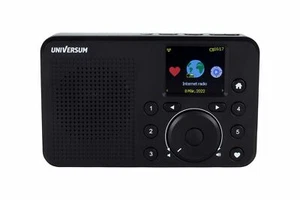 Internetradio mit Akku, MicroSD, Bluetooth und Kopfhörerausgang UNIVERSUM IR 200 - Bild 1 von 7