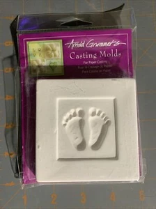 Arnold Grummer’s Casting Mold for paper casting Polymer Clay Crafting FEET - Picture 1 of 2