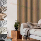 10M Wooden Slat Panelling Wallpaper 3D Wood Panel Faux Effect Stripes Feature :-