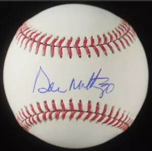 Don Mattingly Autographed Rawlings AL Baseball JSA COA New York Yankees - Picture 1 of 3
