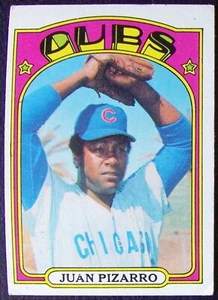 Topps 1972.  JUAN PIZARRO card #18 - Picture 1 of 2
