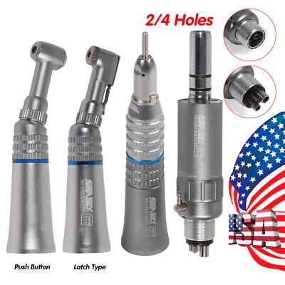 NSK Style Dental Slow Low Speed Handpiece Straight Contra Angle Air Motor 4 /2H - Image 1 of 4