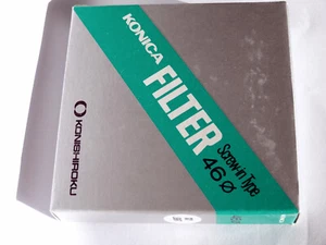 Vintage Konica Konishiroku 46ϕ 46mm Skylight Sky Light Screw-In Lens Filter New - Picture 1 of 14