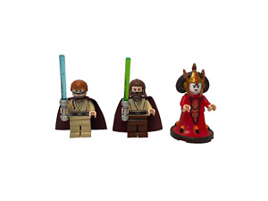 3 Stück LEGO Star Wars Minifiguren aus Set: 9499 Gungan Sub / Konvolut, Sammlung