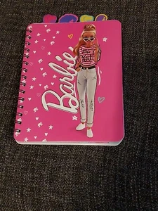BARBIE GIRL NEW Spiral 4 Tab  Journal/Notebook  9x6"  - Picture 1 of 3