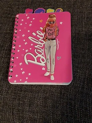 BARBIE GIRL NEW Spiral 4 Tab  Journal/Notebook  9x6"  - Image 1 of 3