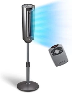 Lasko Oscillating Pedestal Fan Adjustable Height Timer Remote Control 52" - Picture 1 of 13