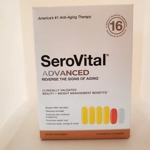 SeroVital Advanced 30 day Supply Dietary Supplement EXP 11/25 NEW Packaging - Picture 1 of 2