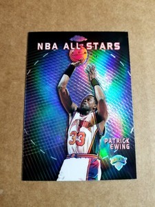 PATRICK EWING 1999-00 TOPPS CHROME REFRACTOR NBA ALL-STAR #AS1 KNICKS 