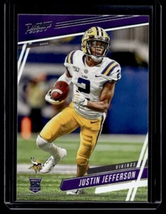 2020 PANINI PRESTIGE JUSTIN JEFFERSON ROOKIE 2 MINNESOTA VIKINGS #267 - Picture 1 of 2