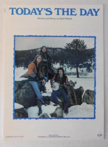 SHEET MUSIC America "Today's The Day" © 1976 - Picture 1 of 2