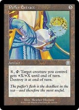 1x Puffer Extract Mercadian Masques Unplayed NM card Fresh pack Gathering