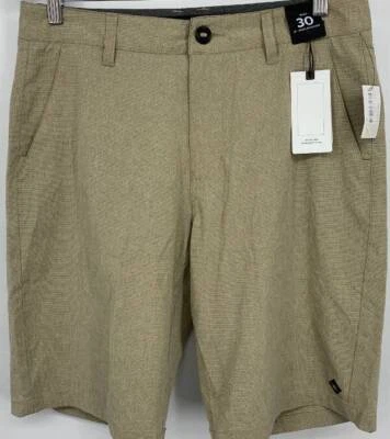 Ripcurl Mens Boardwalks Khaki Beige Regular Length Size 30 NEW NWT - Image 1 of 4