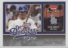 2006 Fleer Greats of the Game Dodgers Greats Steve Garvey #LAD-SG