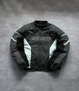 Dainese Racing Moto jacket grey/white mens size M - Picture 1 of 14