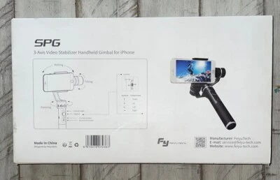 FeiyuTech SPG 2 3-Axis Stabilized Handheld Gimbal iPhone Samsung Galaxy - Image 1 of 4