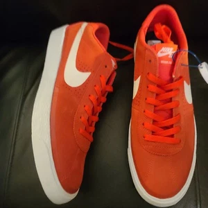 Men Nike Bruin SB PRM Premium Se 631041 610 Red Sneakers Shoes Sz 11 US - Picture 1 of 9