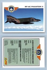 RF-4C Phantom II #85 Wings Of Fire 1992 Panini Trading Card