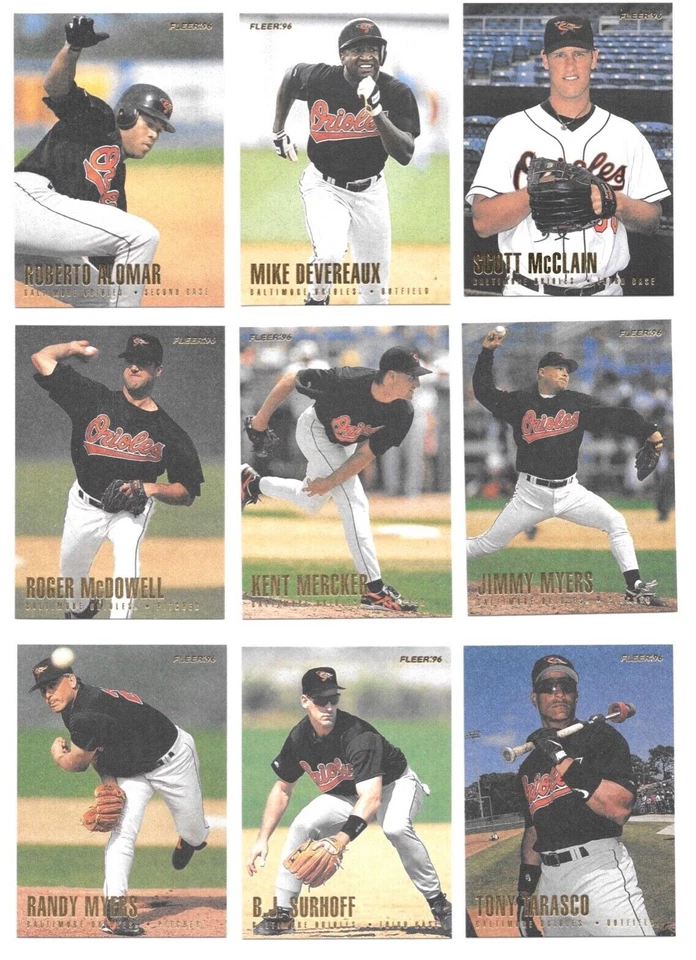 1996 Fleer Update Baseball Trading Cards / You Choose #s U1 - U250 / mb22 - Image 1 of 4