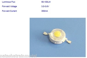 Led De Alta Potencia 3-3,6 Vcc 90 Lúmenes 2 Piezas - Imagen 1 de 4