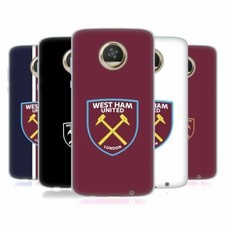 Official West Ham United FC Crest Soft Gel Case for Motorola Phones