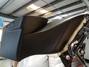 HARLEY DAVIDSON SIDE COVERS FOR 4.5" STRETCHED SADDLEBAGS TOURING 2014-2018 - Bild 1 von 4