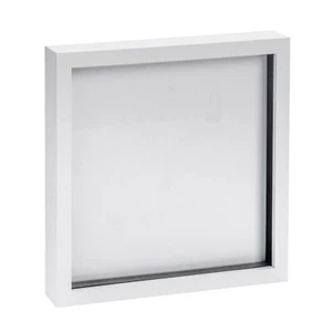 White 10" x 10" 3D Box Photo Frame Standing Hanging Craft Shadow Picture - Picture 1 of 7