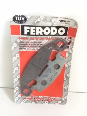 Ferodo FDB481R Motorcycle Brake Pad Set Made In Italy NOS - Image 1 of 3